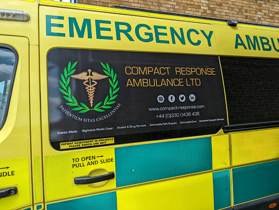 Fast Response Ambulance Medic Support